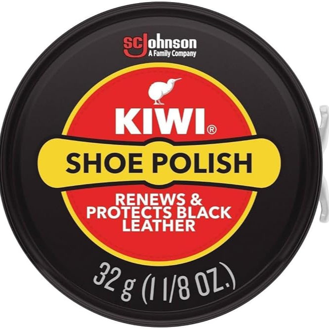 Kiwi Shoe Polish Paste, Black