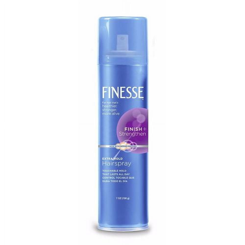 Finesse Finish + Strengthen Extra Hold Hairspray, 7.0 Oz