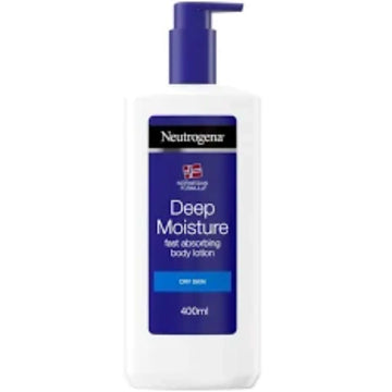Neutrogena Deep Moisture Body Lotion for Dry Skin, 400 ml