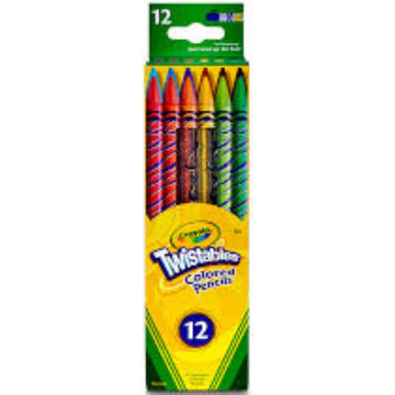 Crayola Twistables Colored Pencils 12 Count